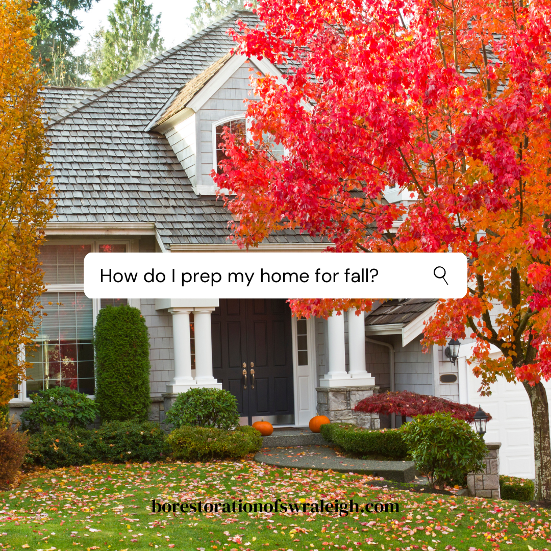 Fall Home Maintenance Tips to Protect Your Home from Water Damage and Mold in Raleigh, NC